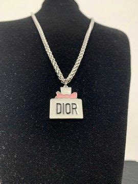 dior repurposed necklace|christian dior necklace for sale.